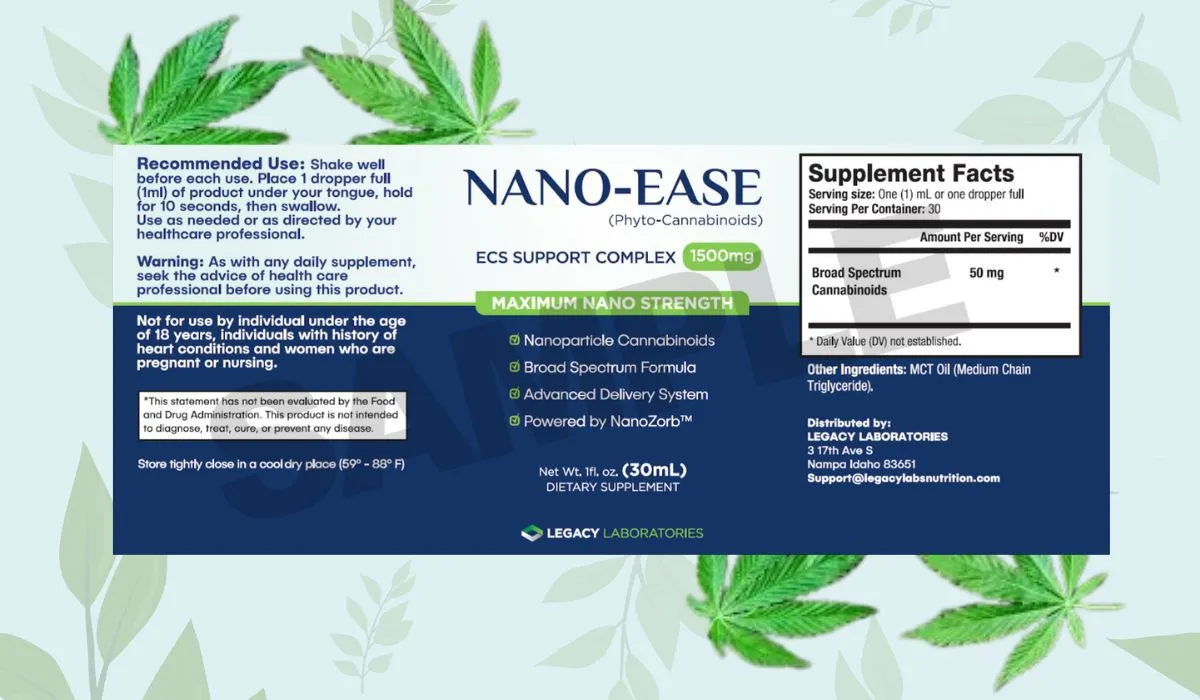 Nano-Ease CBD Oil Dosage
