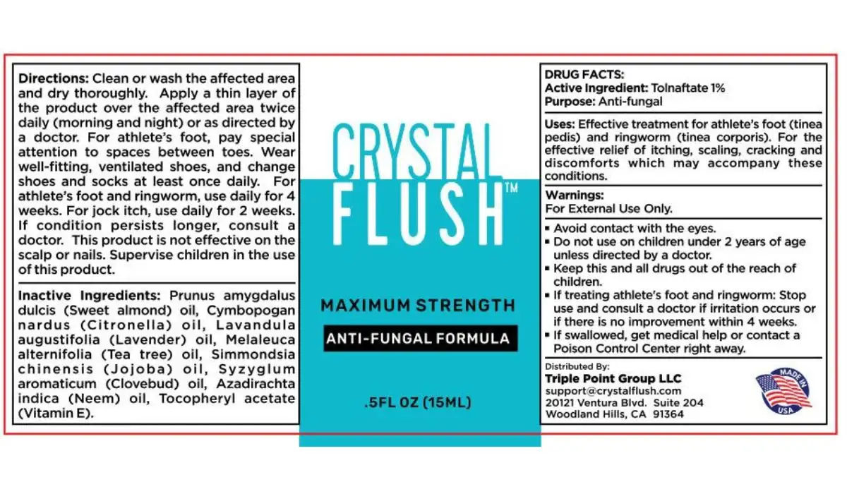 Crystal Flush Anti-Fungal Formula